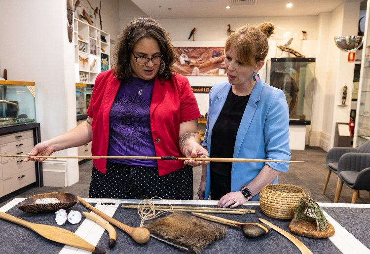 Eva Wilson shares some of our collection of Aboriginal tools.